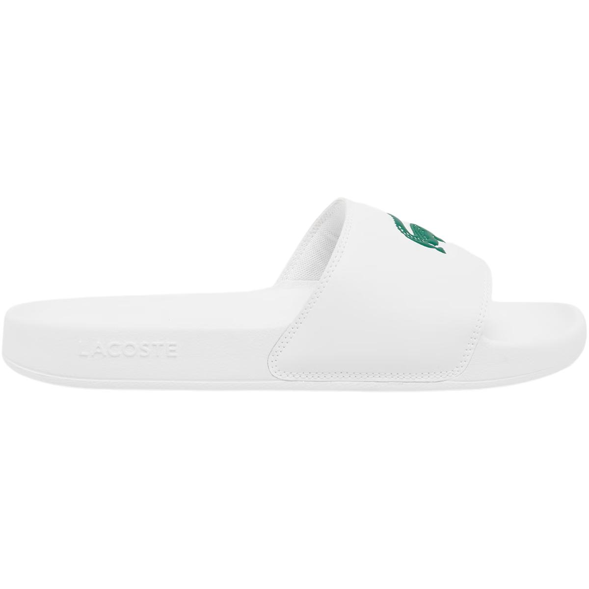 Lacoste Serve Badesandaler Herre White/Green