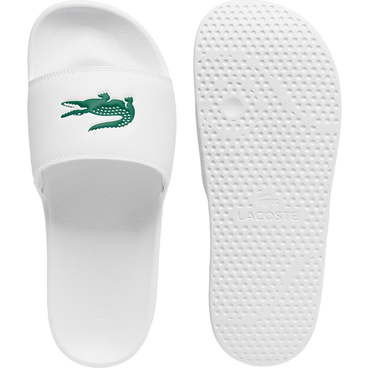 Lacoste Serve Badesandaler Herre White/Green