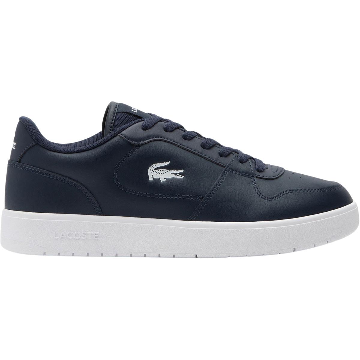 Lacoste Court Ace Leather Sneakers Herre Navy