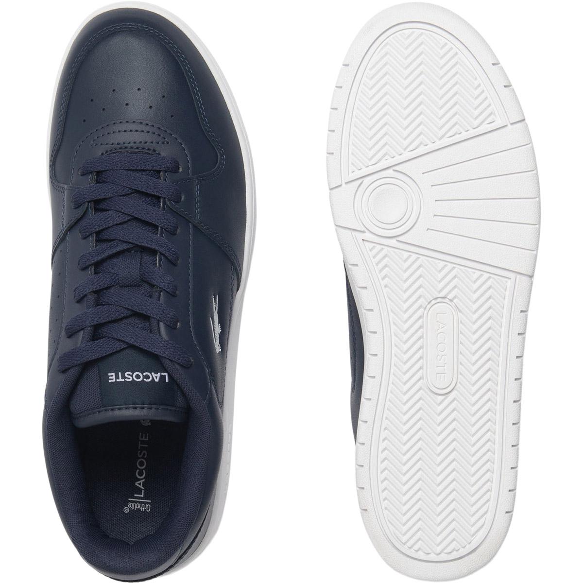 Lacoste Court Ace Leather Sneakers Herre Navy