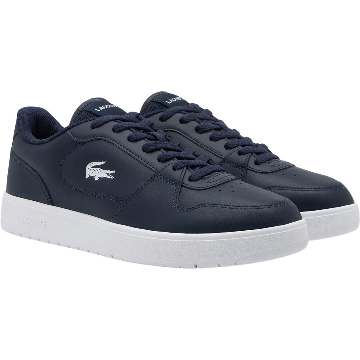 Lacoste Court Ace Leather Sneakers Herre Navy