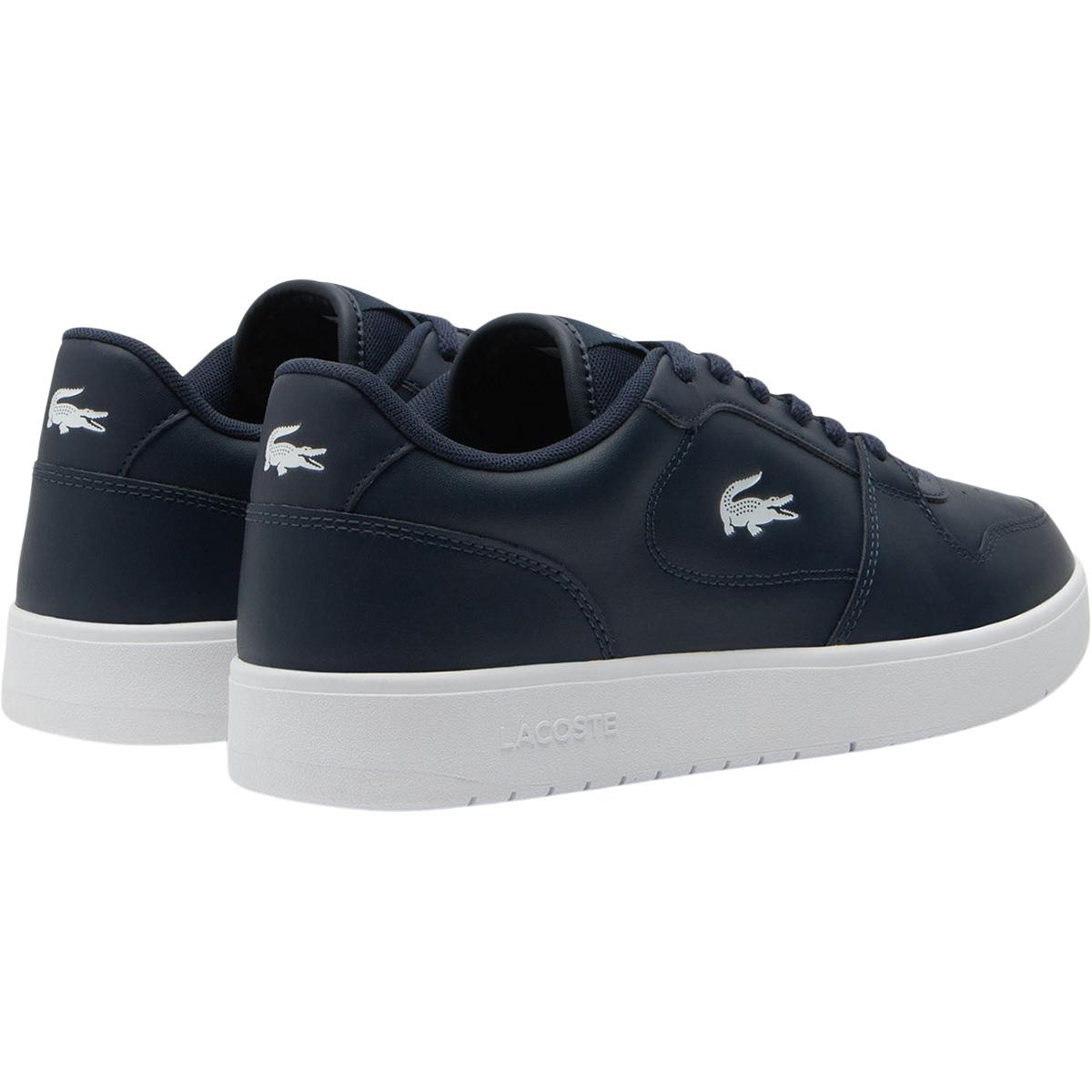 Lacoste Court Ace Leather Sneakers Herre Navy