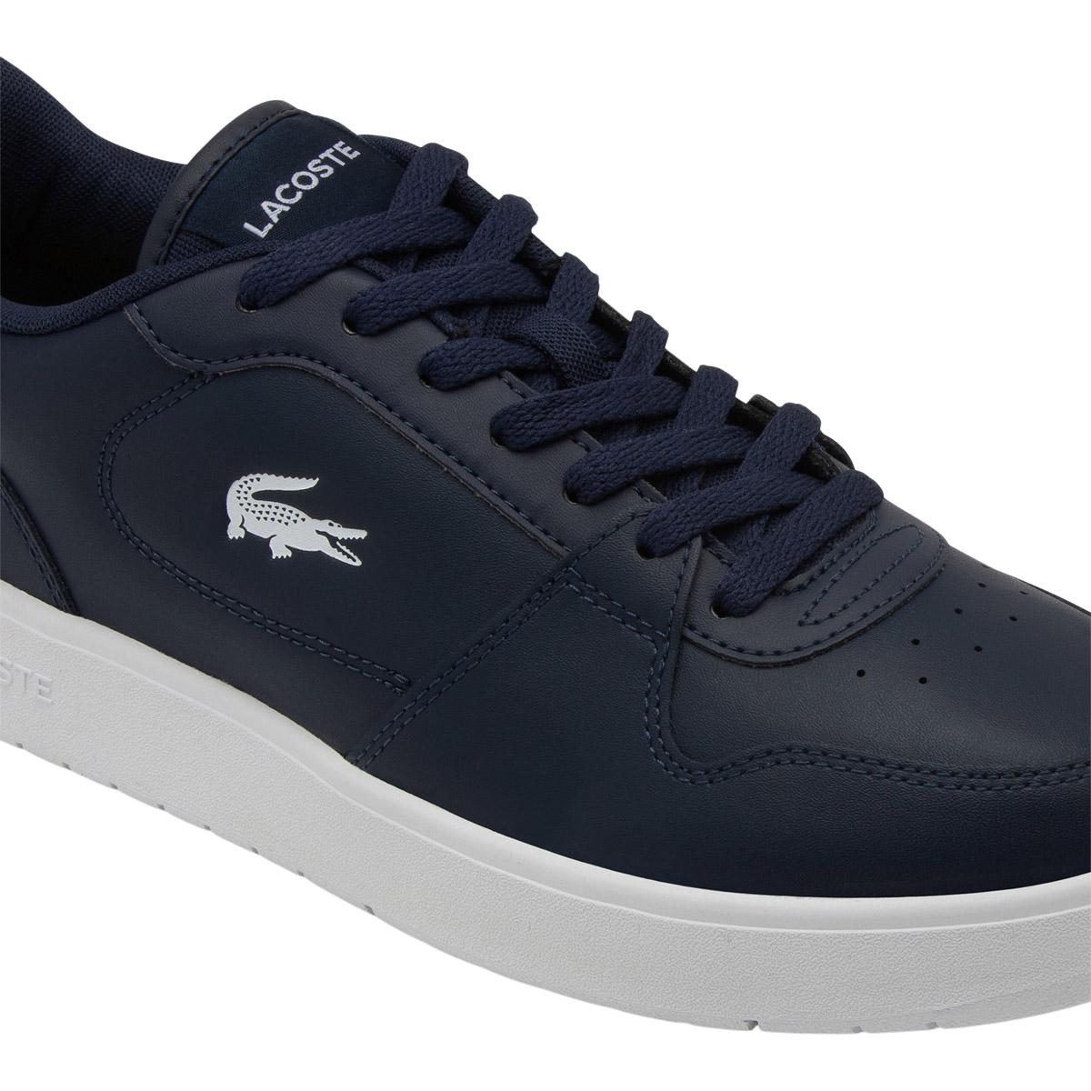 Lacoste Court Ace Leather Sneakers Herre Navy