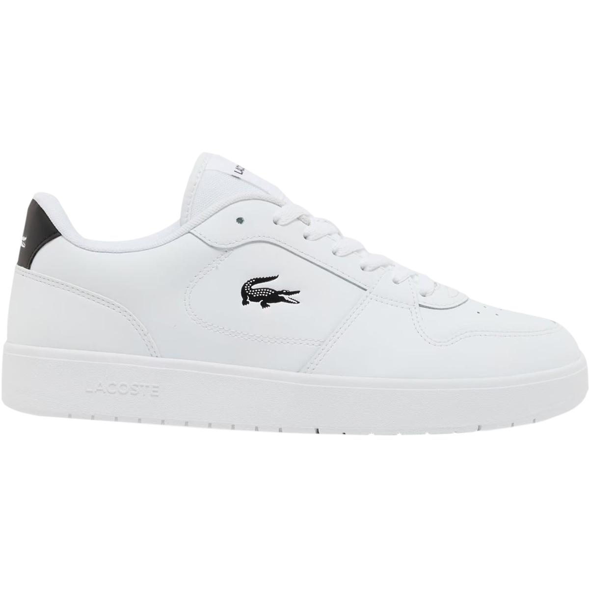 Lacoste Court Ace Leather Sneakers Herre White/Black