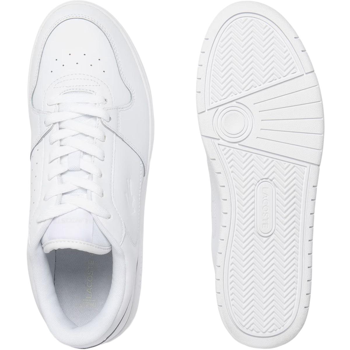 Lacoste Court Ace Leather Sneakers Herre White