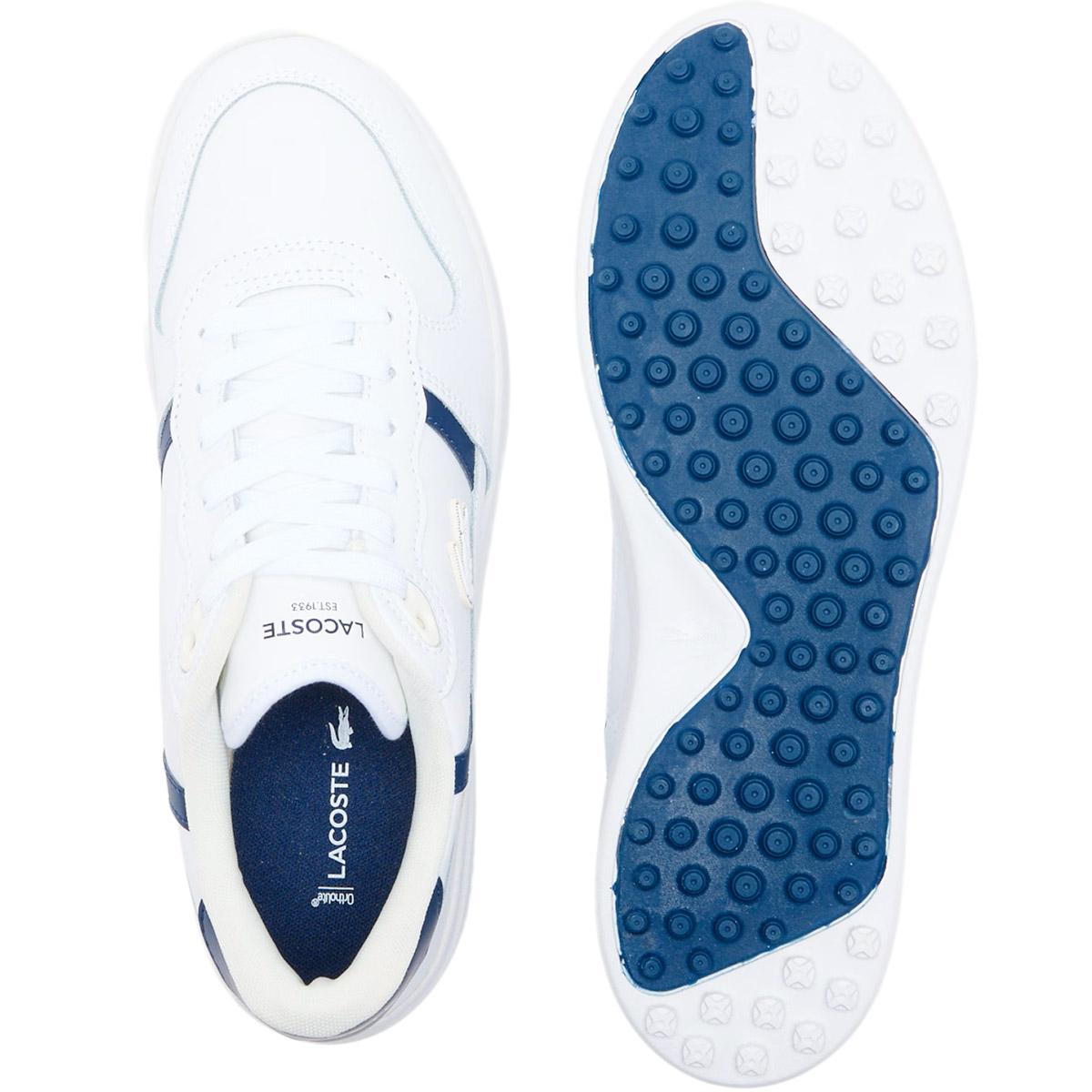 Lacoste T-Clip Golfsko Herre White/Navy