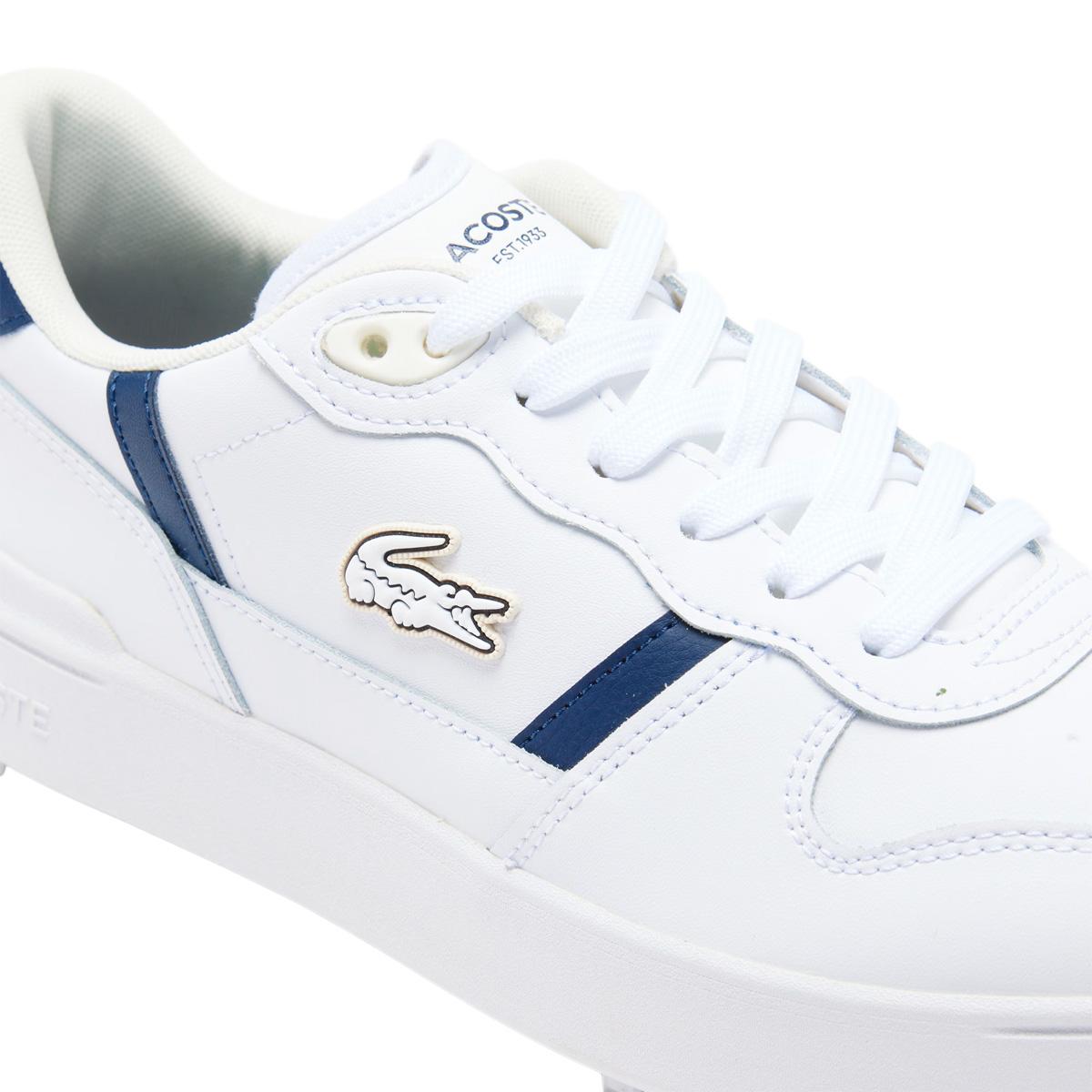 Lacoste T-Clip Golfsko Herre White/Navy
