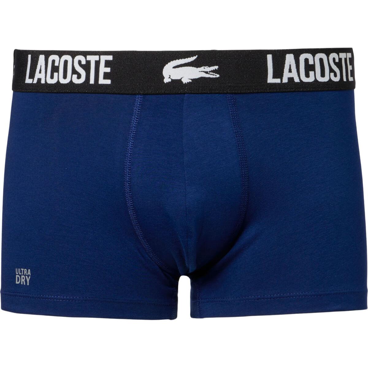 Lacoste Cotton Stretch Boxershorts Herre LYSEBLÅ-BLÅ-NAVY