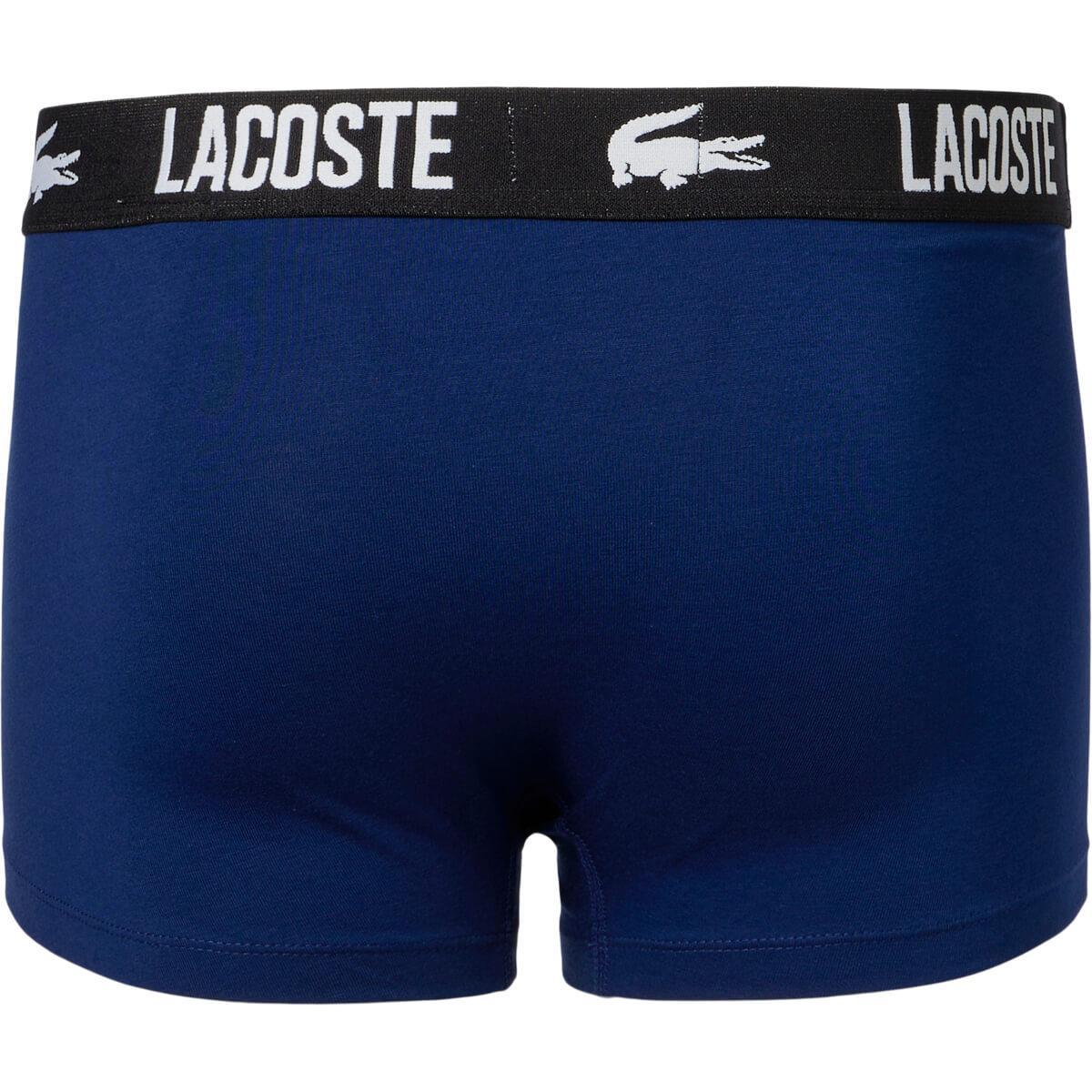 Lacoste Cotton Stretch Boxershorts Herre LYSEBLÅ-BLÅ-NAVY