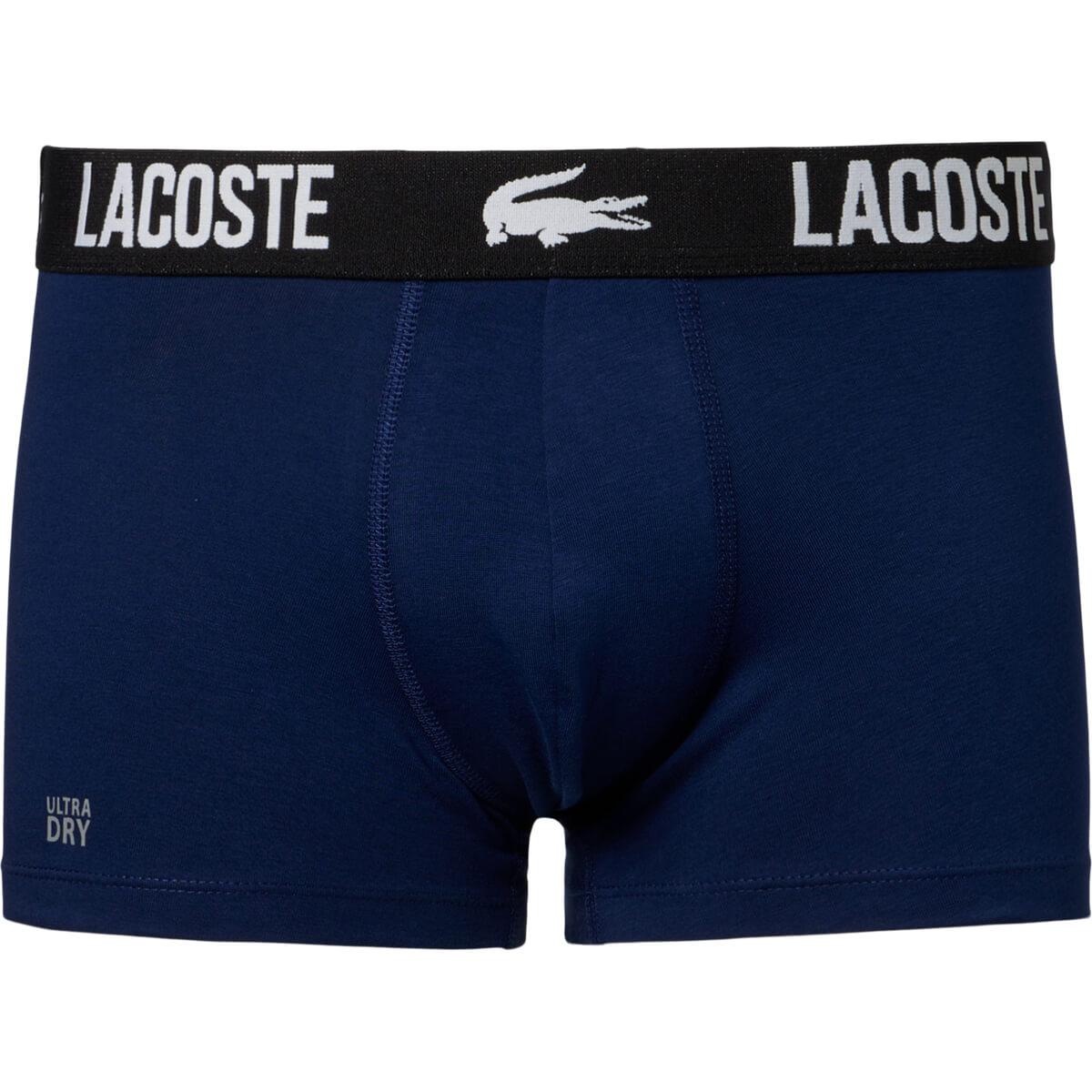 Lacoste Cotton Stretch Boxershorts Herre LYSEBLÅ-BLÅ-NAVY