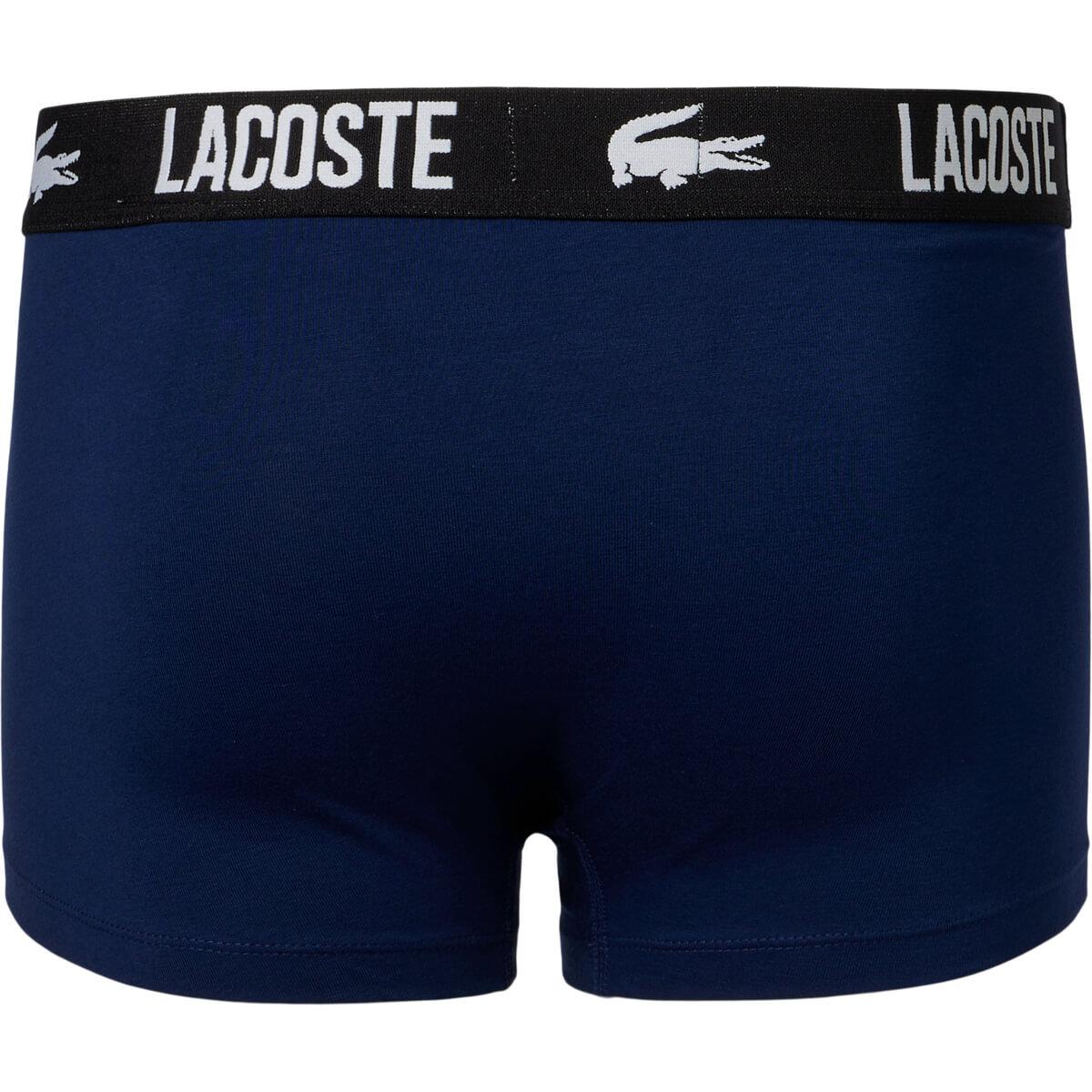 Lacoste Cotton Stretch Boxershorts Herre LYSEBLÅ-BLÅ-NAVY