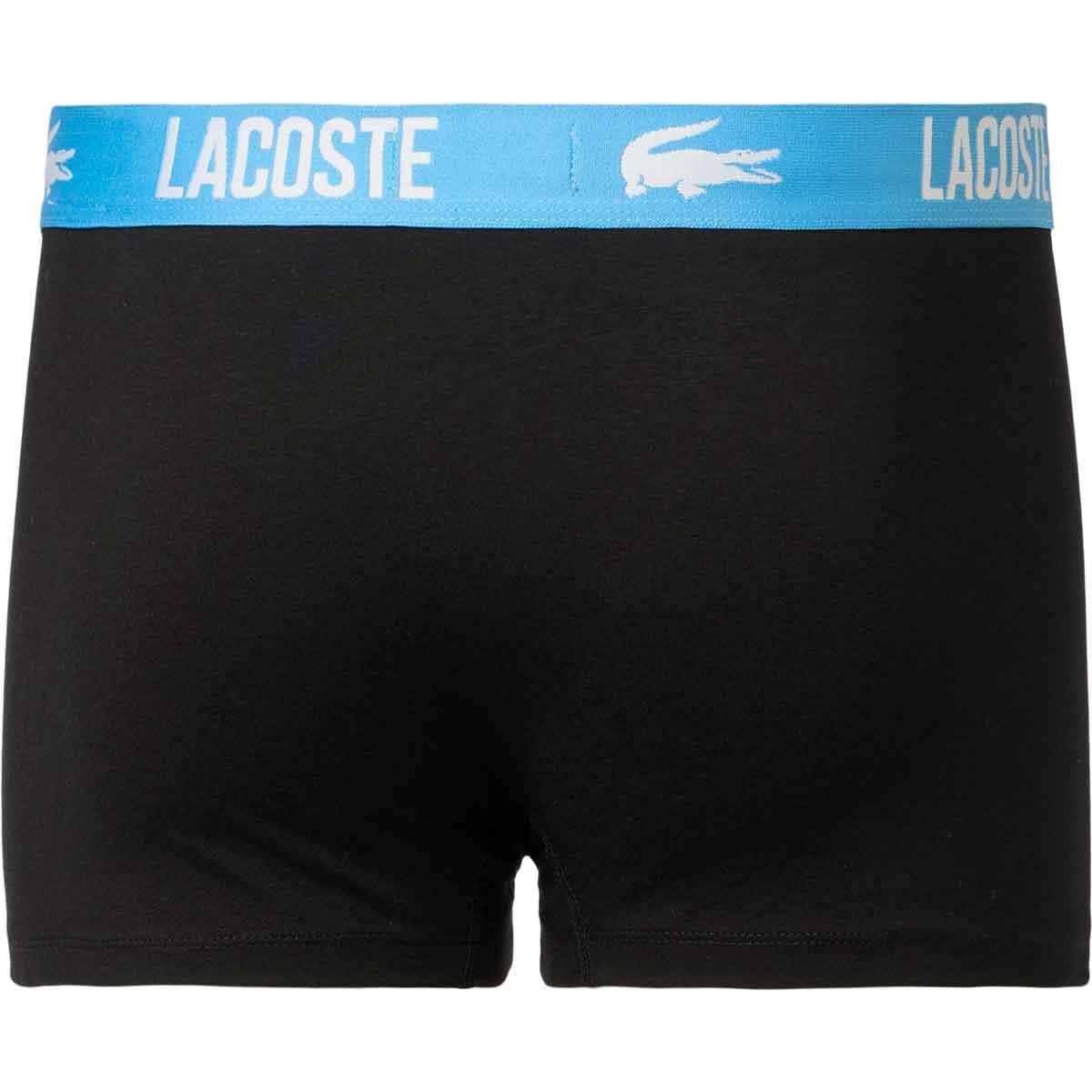 Lacoste Cotton Stretch Boxershorts Herre NAVY BLUE/TURQUIN BLUE-AR