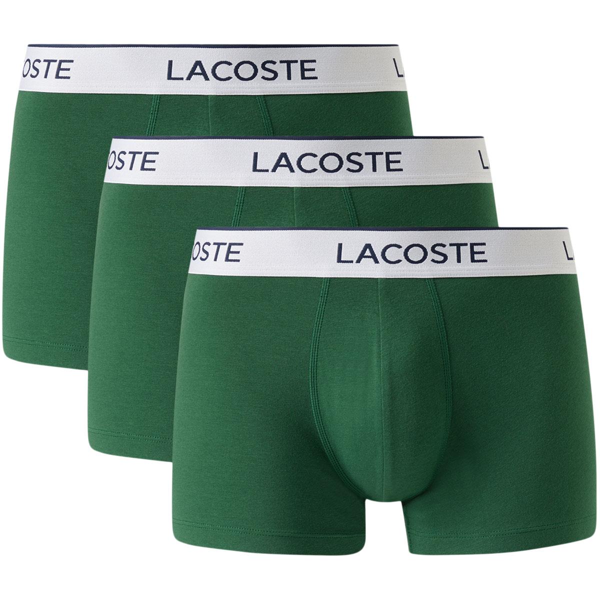 Lacoste 3-Pack Boxershorts Herre GREEN