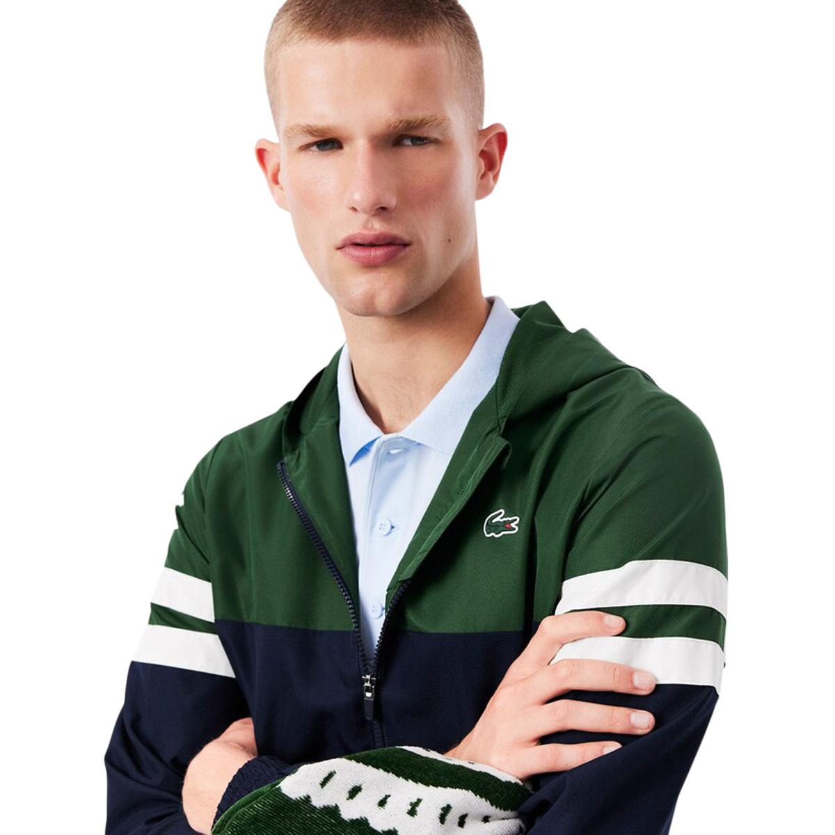 Lacoste Tennis Hooded Jakke Herre Yun