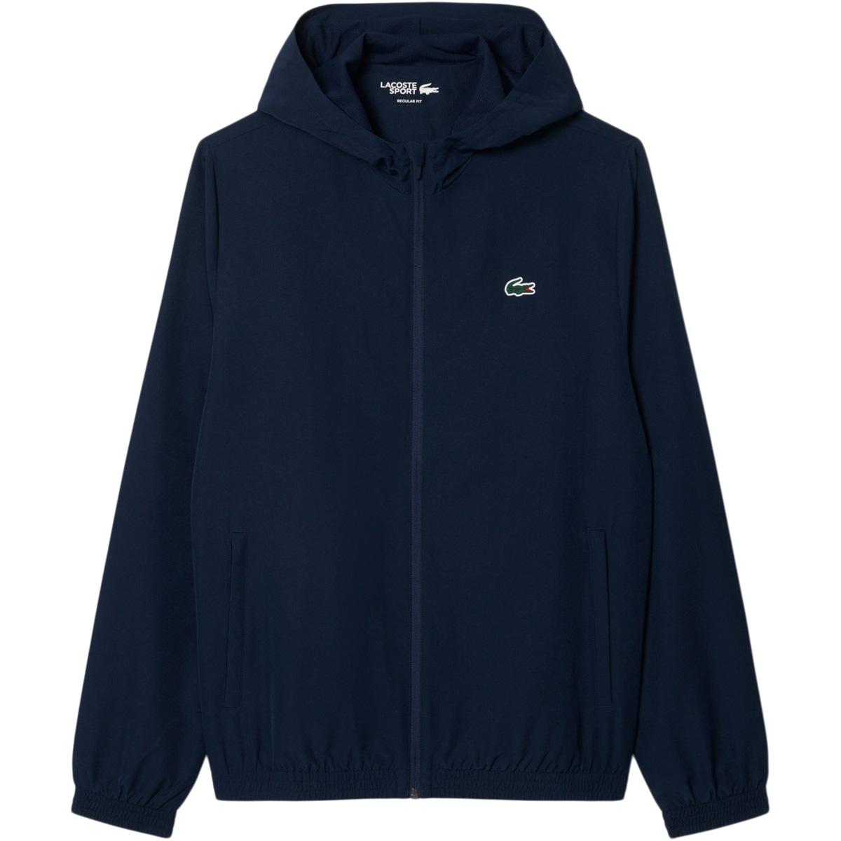 Lacoste Water-Repellent Sport Track Jakke Herre NAVY BLUE