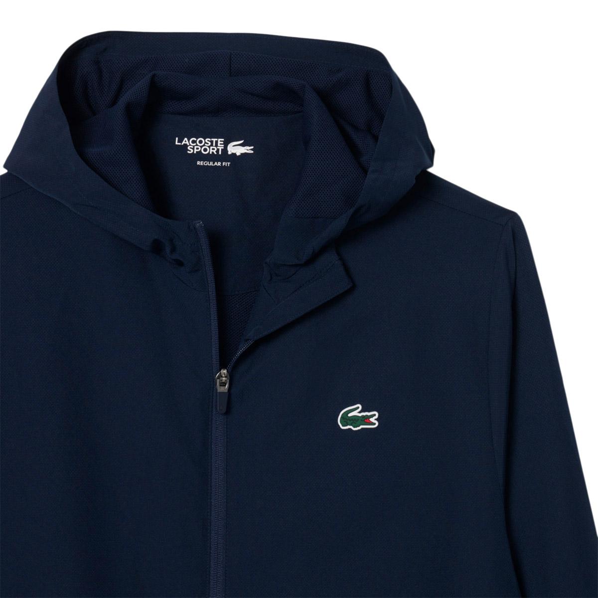Lacoste Water-Repellent Sport Track Jakke Herre NAVY BLUE