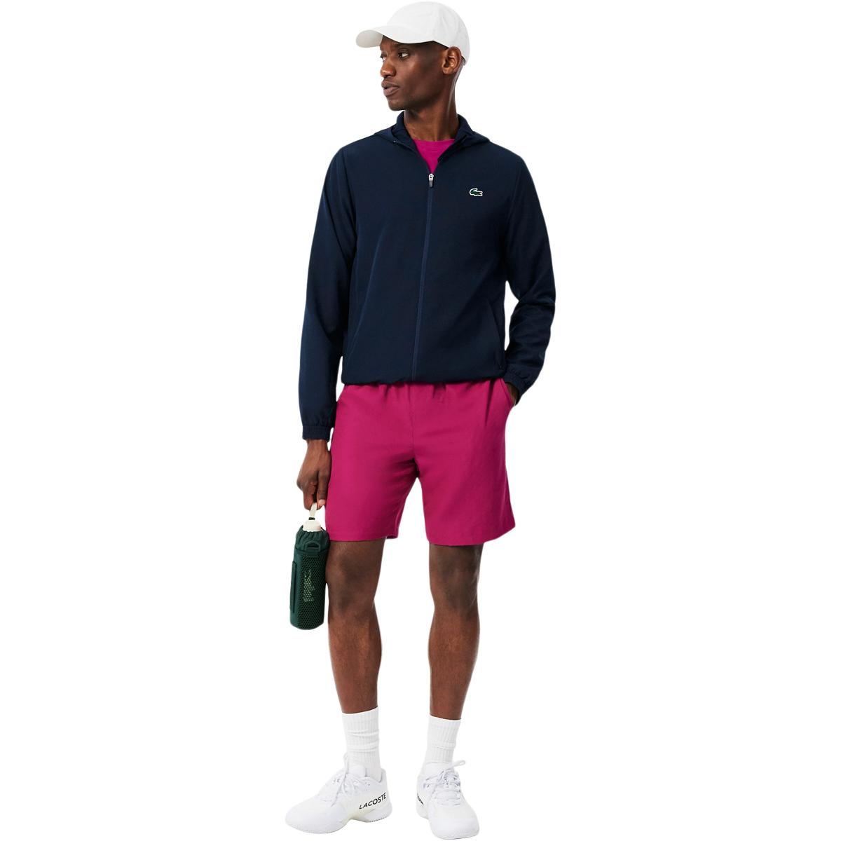 Lacoste Water-Repellent Sport Track Jakke Herre NAVY BLUE