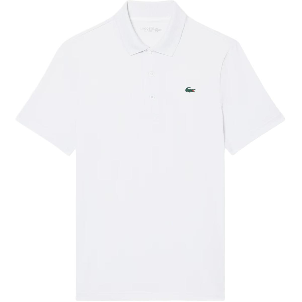 Lacoste Ultra Dry Stretch Golf Polo T-shirt Herre WHITE