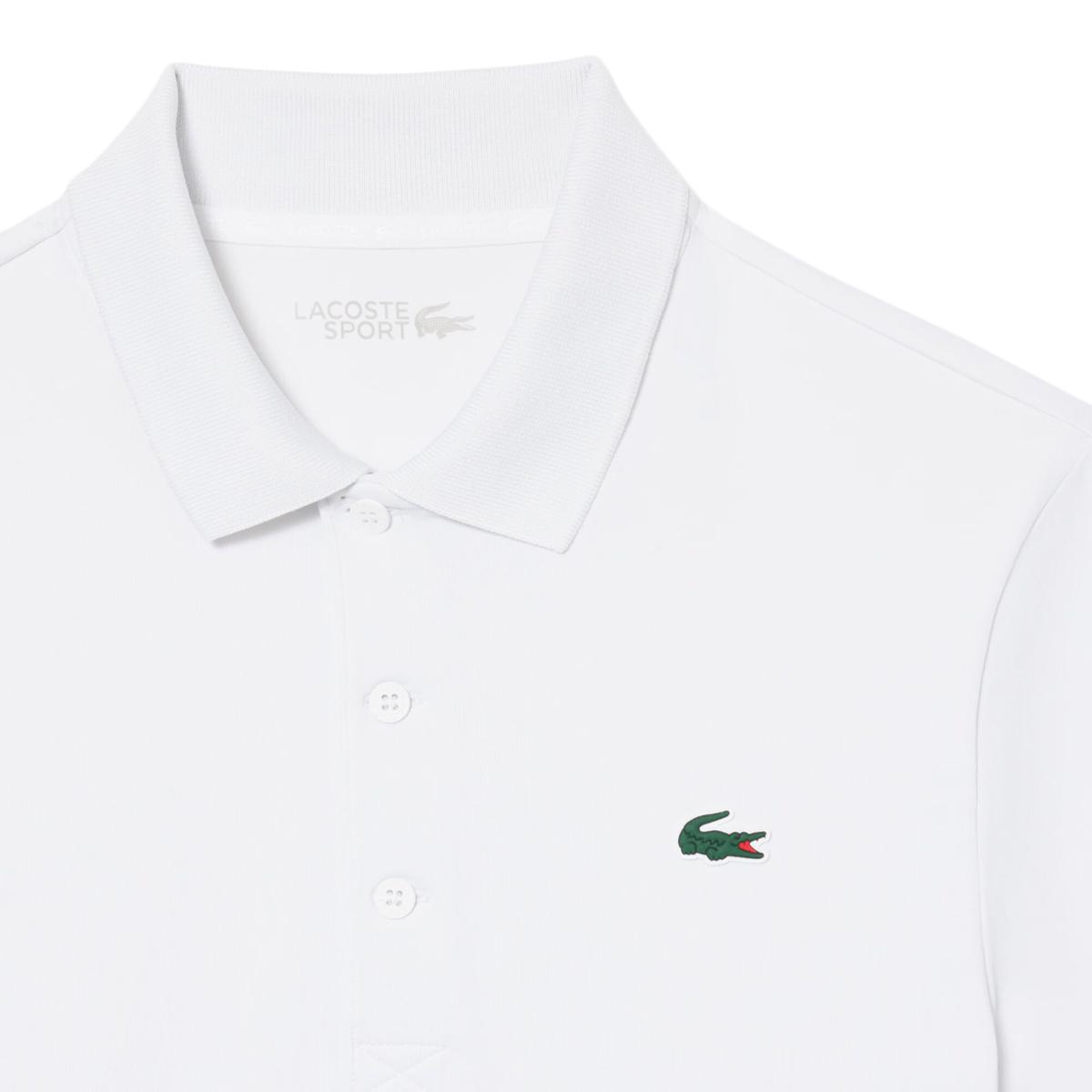 Lacoste Ultra Dry Stretch Golf Polo T-shirt Herre WHITE