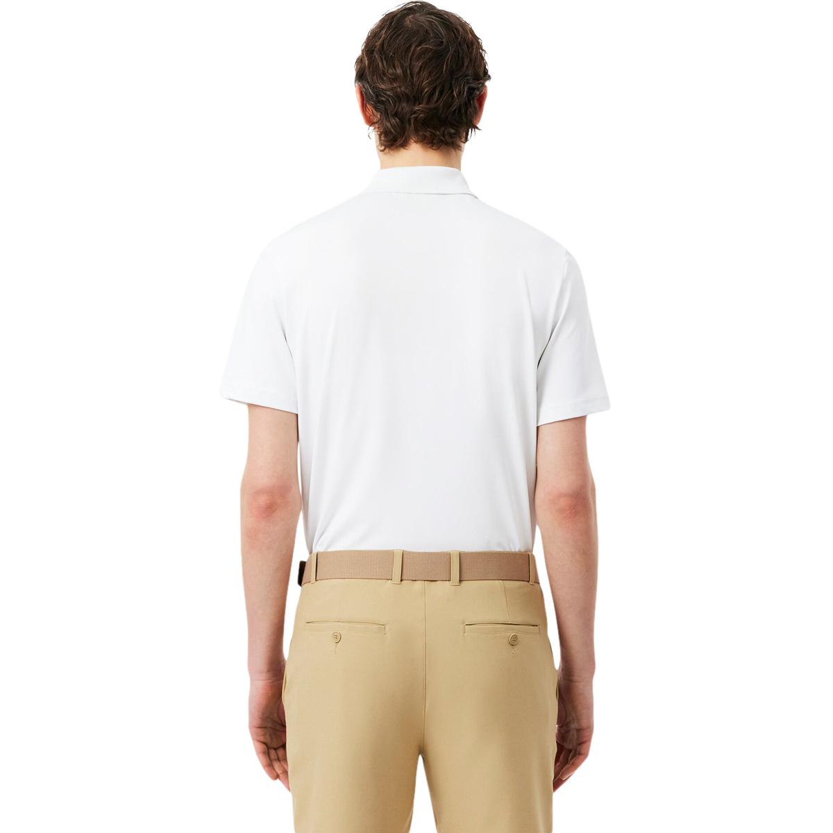 Lacoste Ultra Dry Stretch Golf Polo T-shirt Herre WHITE