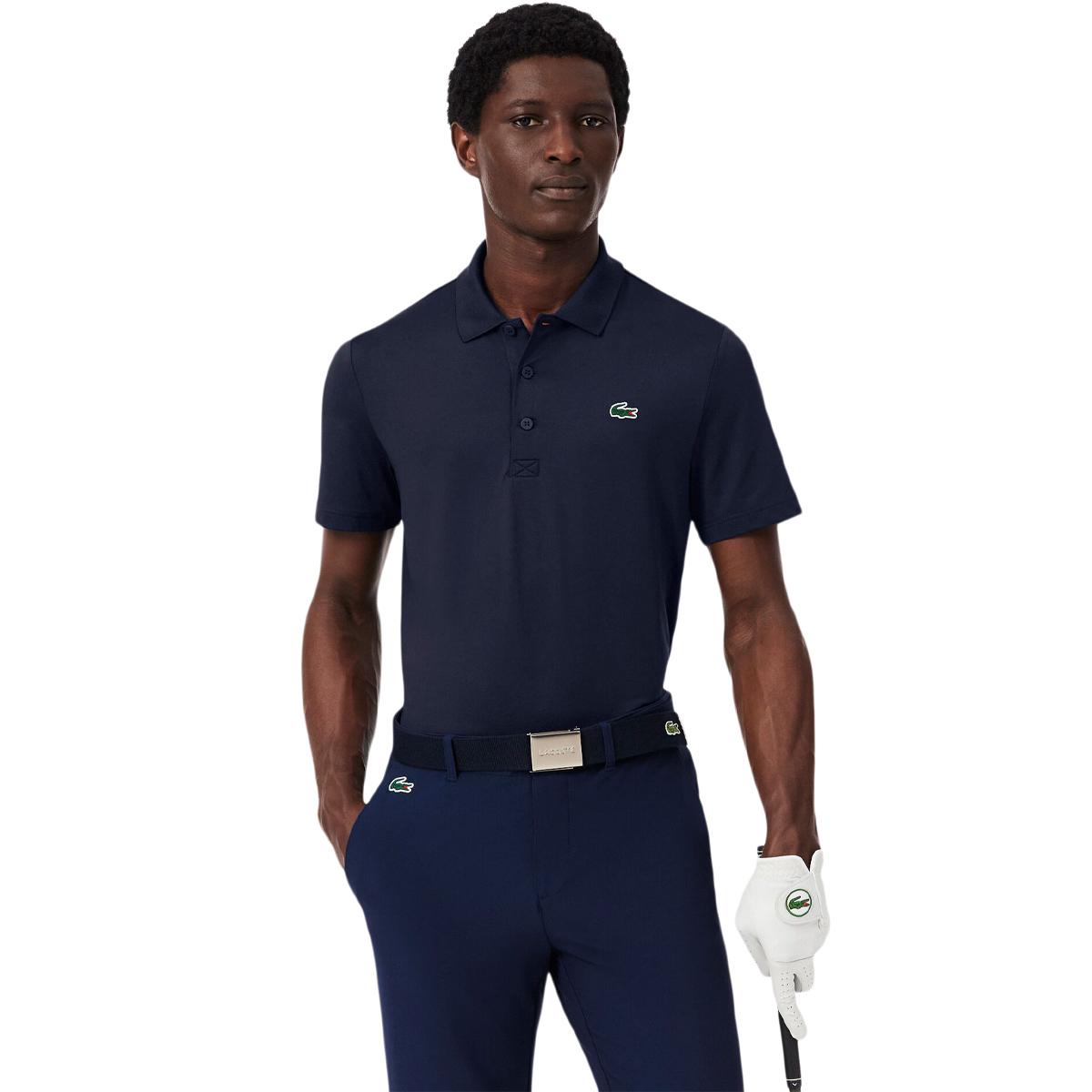 Lacoste Ultra Dry Stretch Golf Polo T-shirt Herre NAVY BLUE