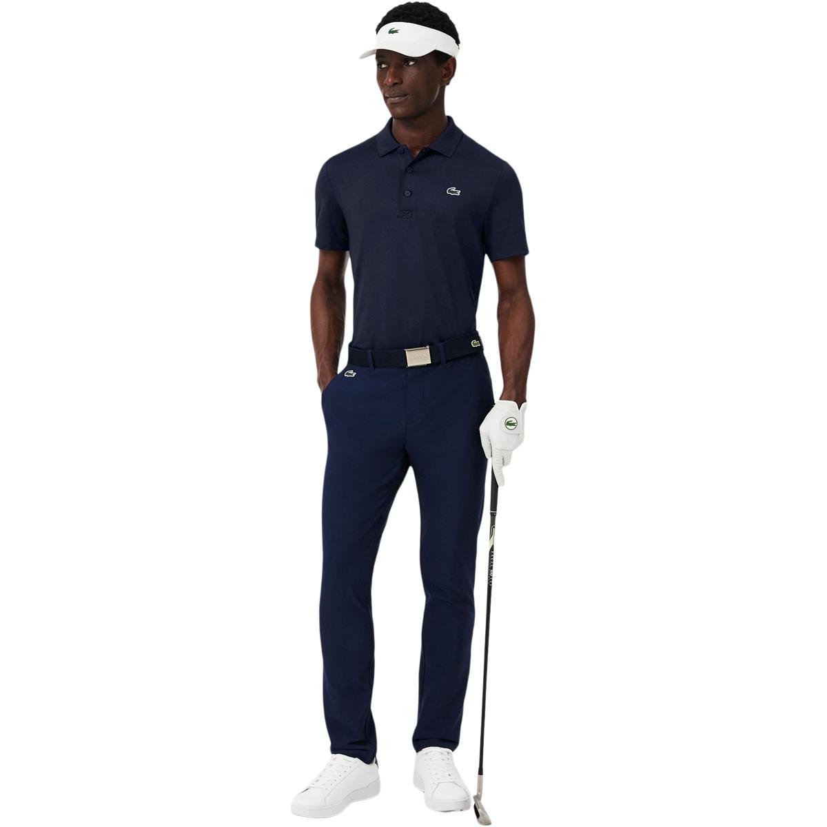 Lacoste Ultra Dry Stretch Golf Polo T-shirt Herre NAVY BLUE