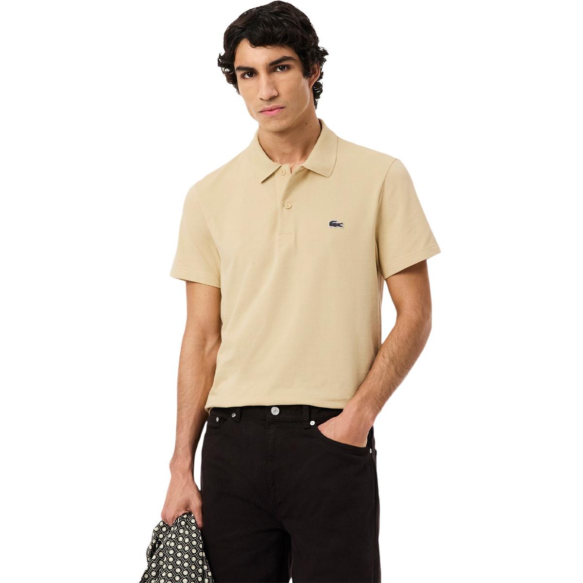 Lacoste Regular Fit Polo T-shirt Herre Beige
