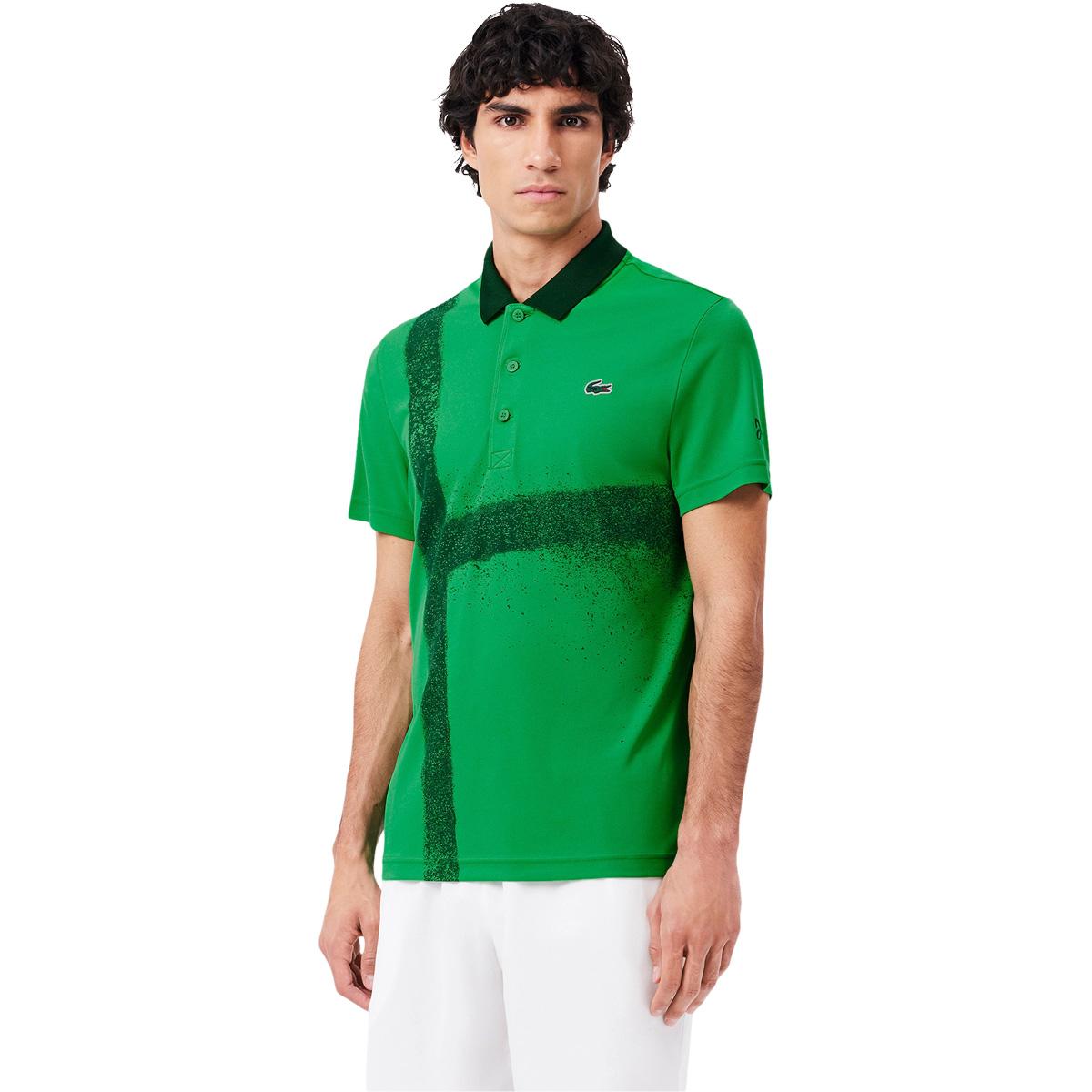 Lacoste Tennis x Novak Djokovic Tennis Polo T-skjorte Herre Siw