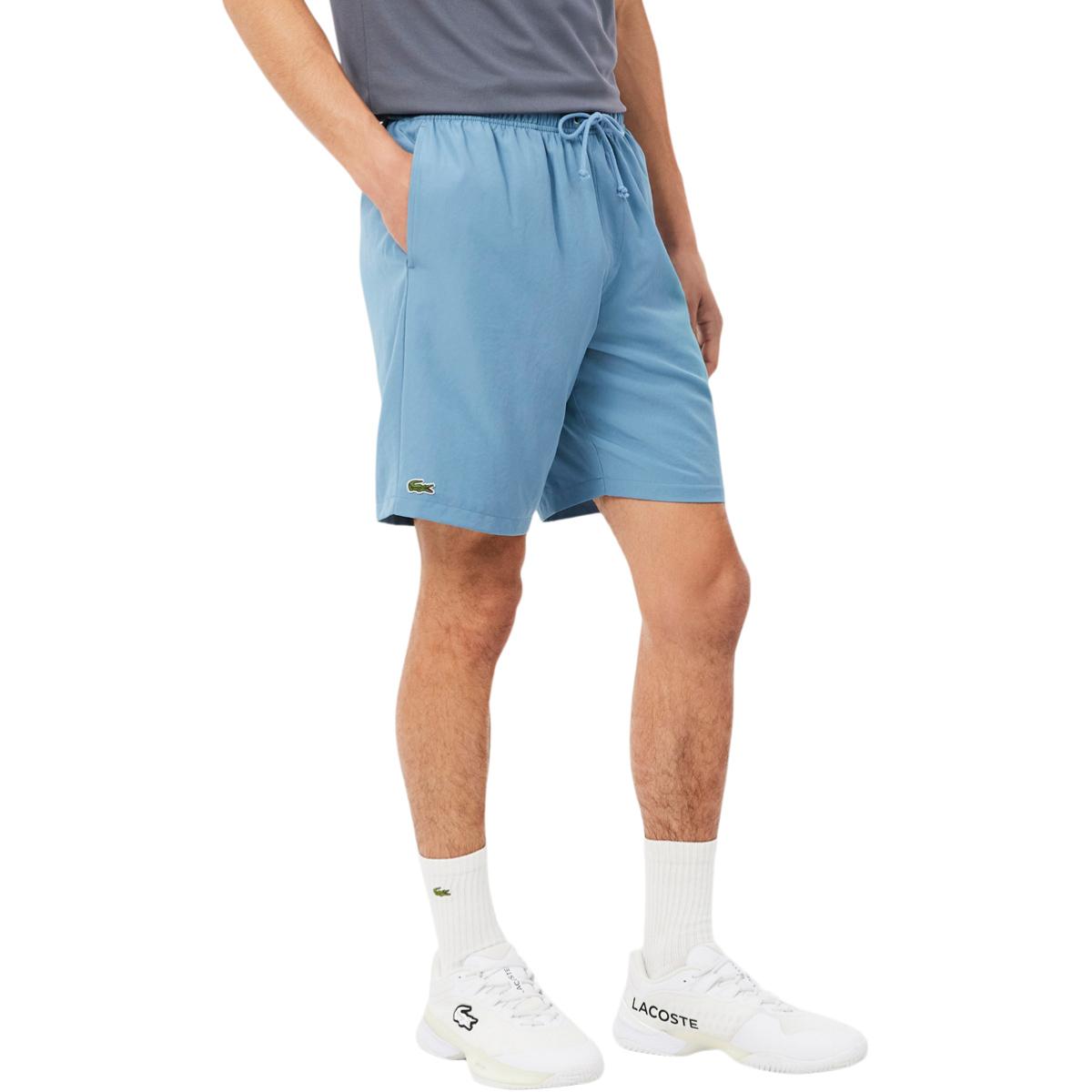 Lacoste Lightweight Diamond Taffeta Tennisshorts Herre ARAL