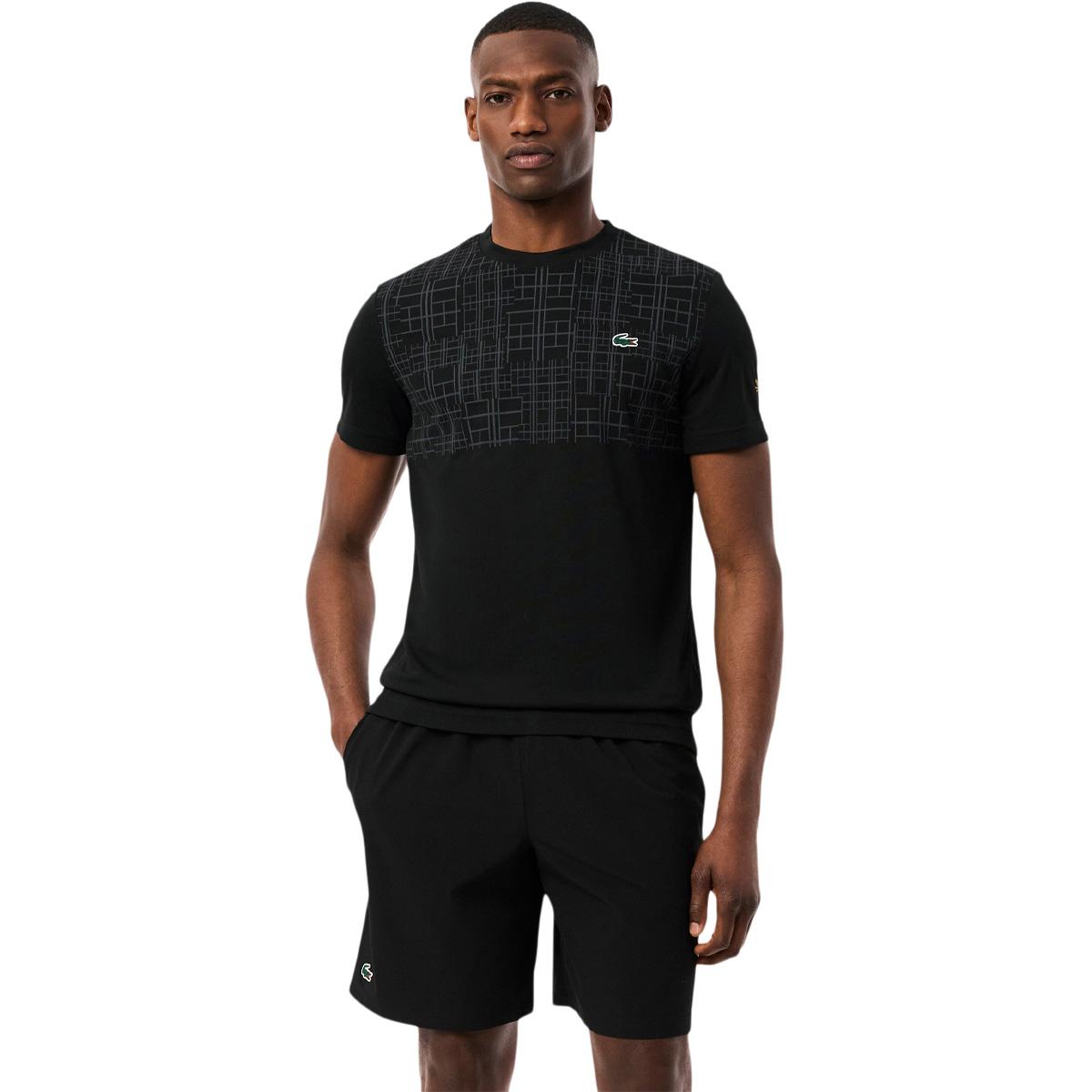 Lacoste x Novak Djokovic Tennisshorts Herre Black