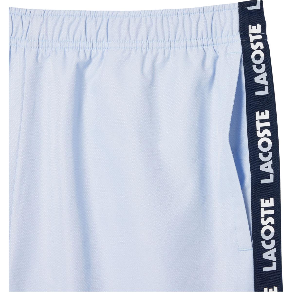 Lacoste Logo Stripe Shorts Herre X1J-PHOENIX BLUE