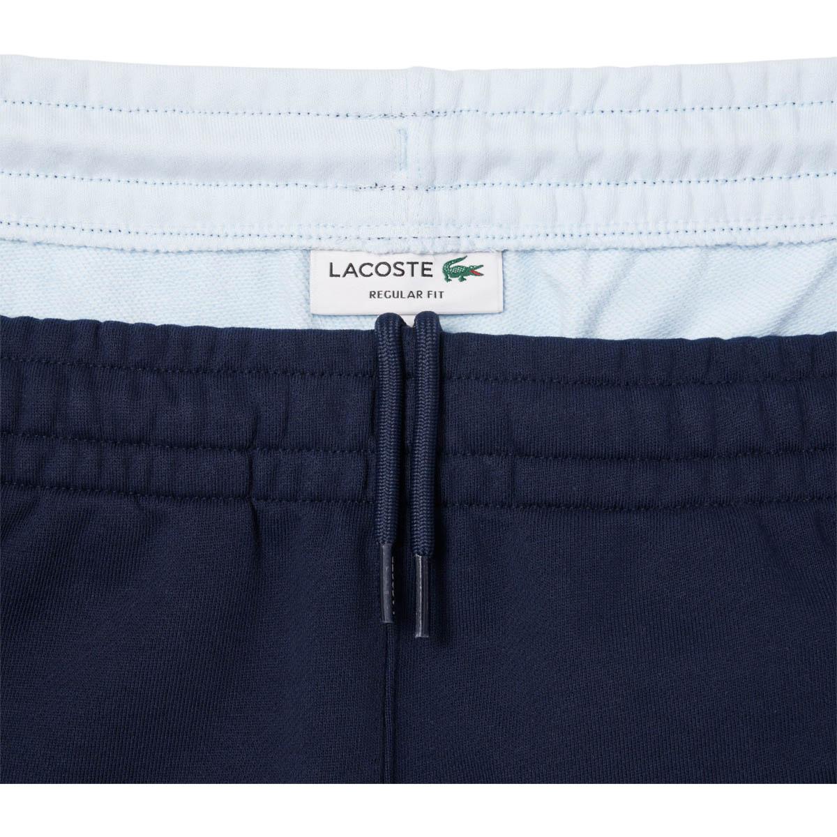 Lacoste Cotton Colour Block Sweat Shorts Herre I0m