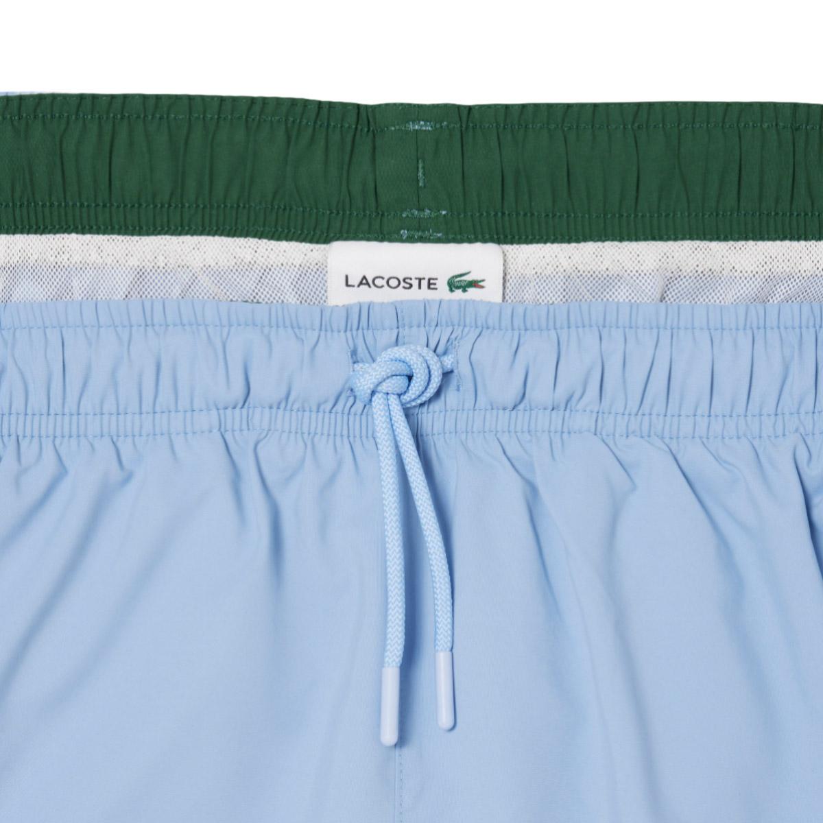 Lacoste Light Quick-Dry Badeshorts Herre Light Blue