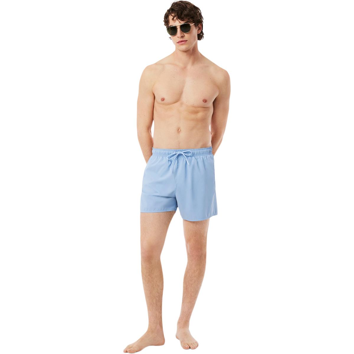 Lacoste Light Quick-Dry Badeshorts Herre Light Blue
