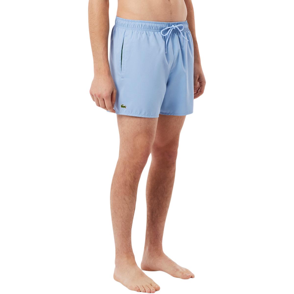 Lacoste Light Quick-Dry Badeshorts Herre Light Blue