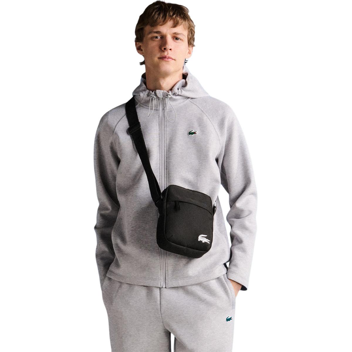 Lacoste Crossover 2,2L Skuldertaske NOIR BLANC