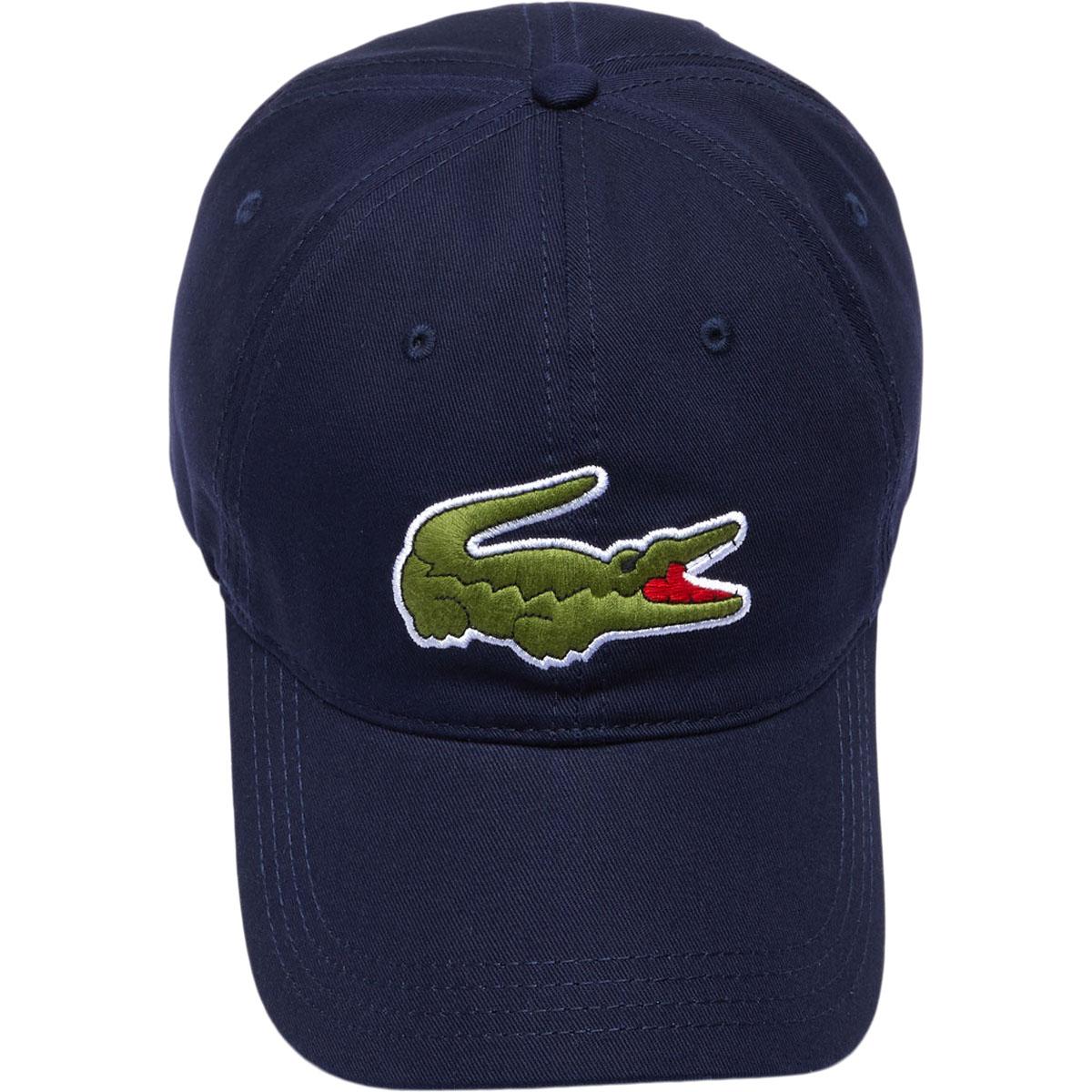 Lacoste Casquette Big Logo Strapback Cap 166-NAVY BLUE