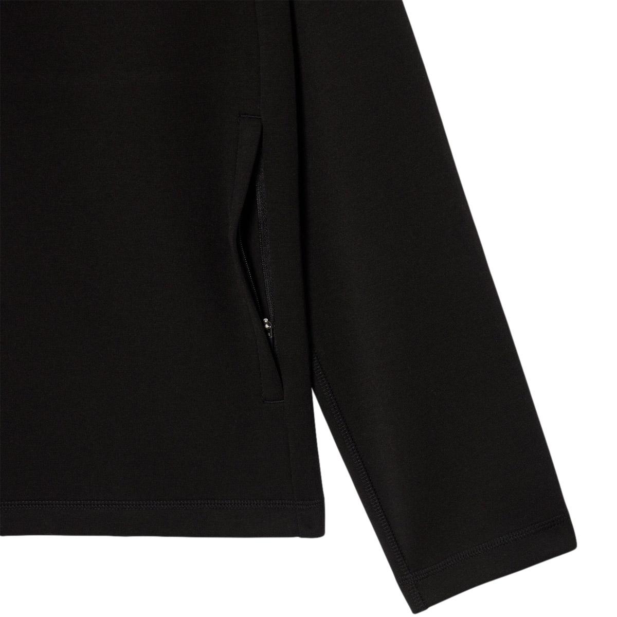 Lacoste Sport Stretch Full Zip Hettegenser Herre Black