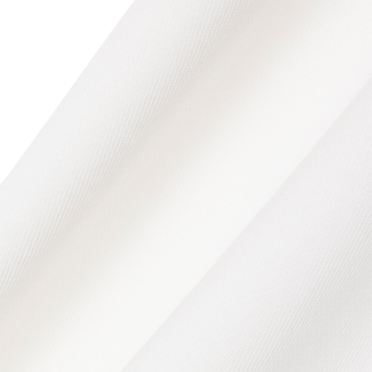 Lacoste Stripe Band Fleece Sweatshirt Herre White