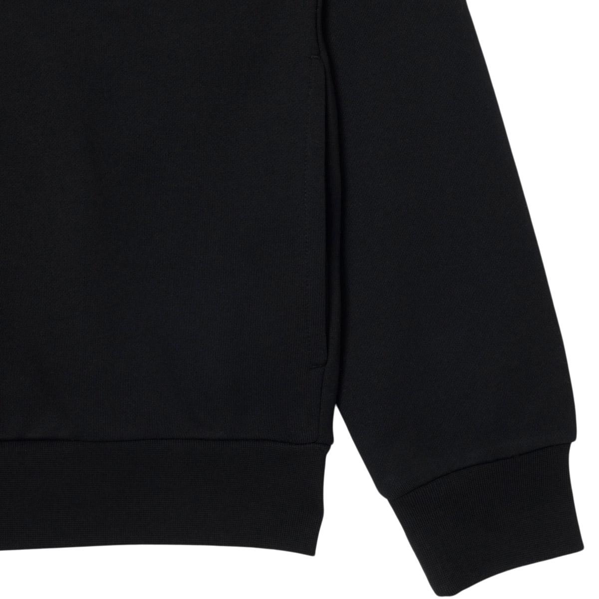 Lacoste Full Zip Sweatshirt Herre BLACK