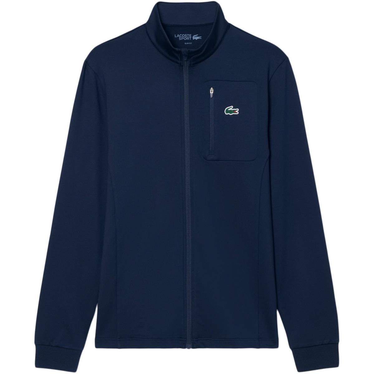 Lacoste Ultra Dry Stretch Midlayer Trøje Herre NAVY BLUE