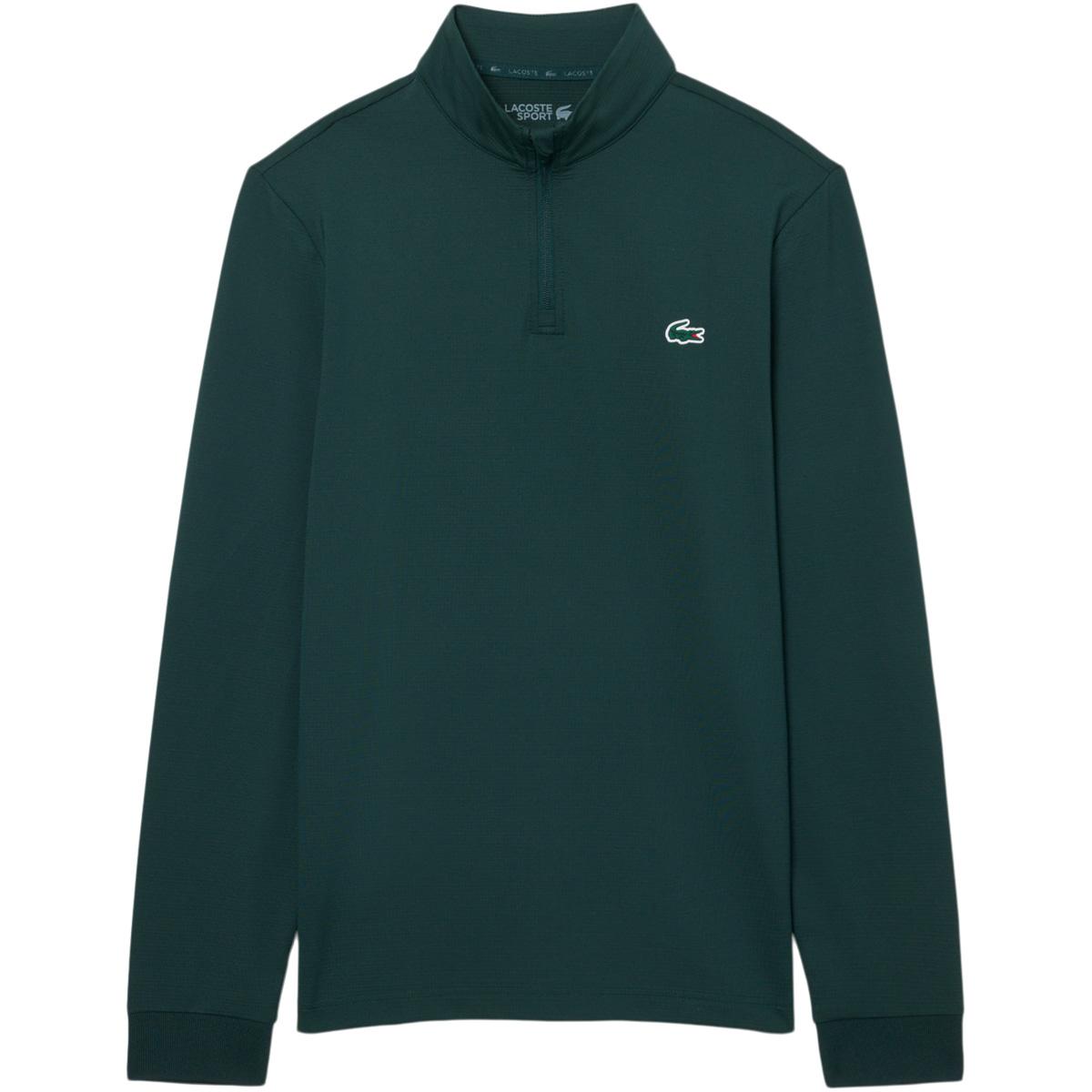 Lacoste Ultra Dry Half Zip Midlayer Trøje Herre SINOPLE/SINOPLE