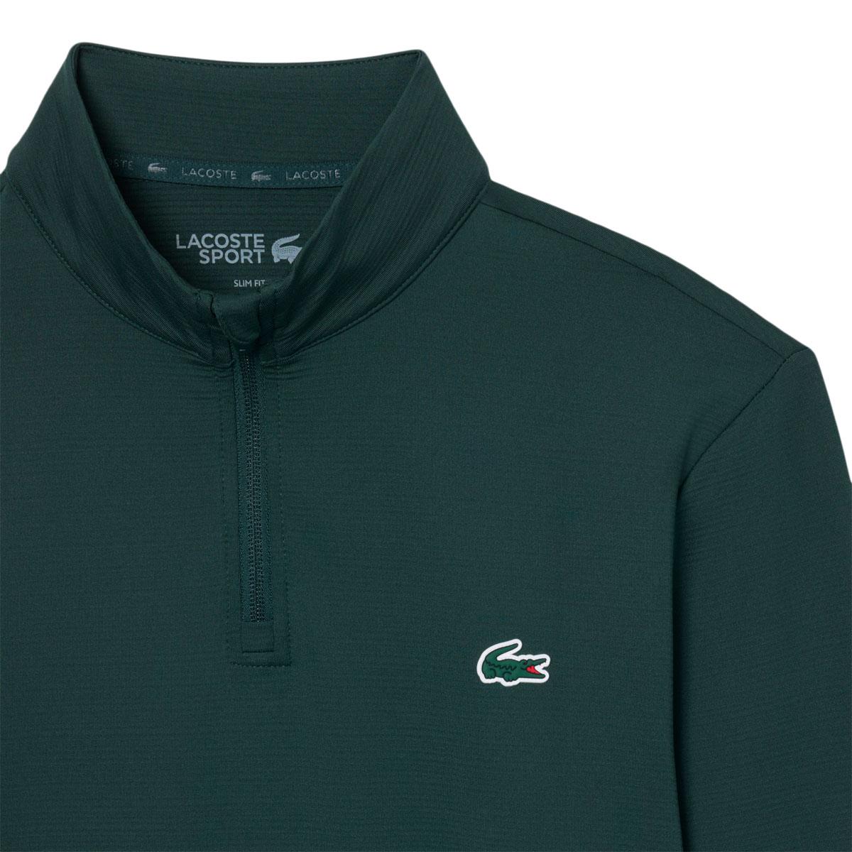 Lacoste Ultra Dry Half Zip Midlayer Trøje Herre SINOPLE/SINOPLE
