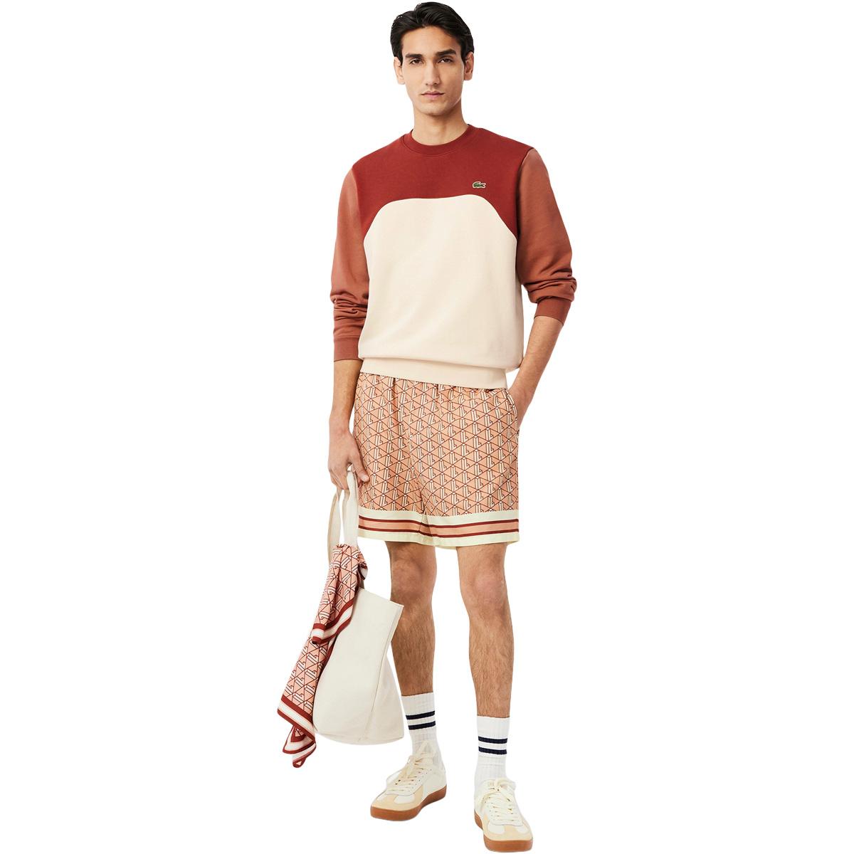 Lacoste Colour Block Sweatshirt Herre Hbi