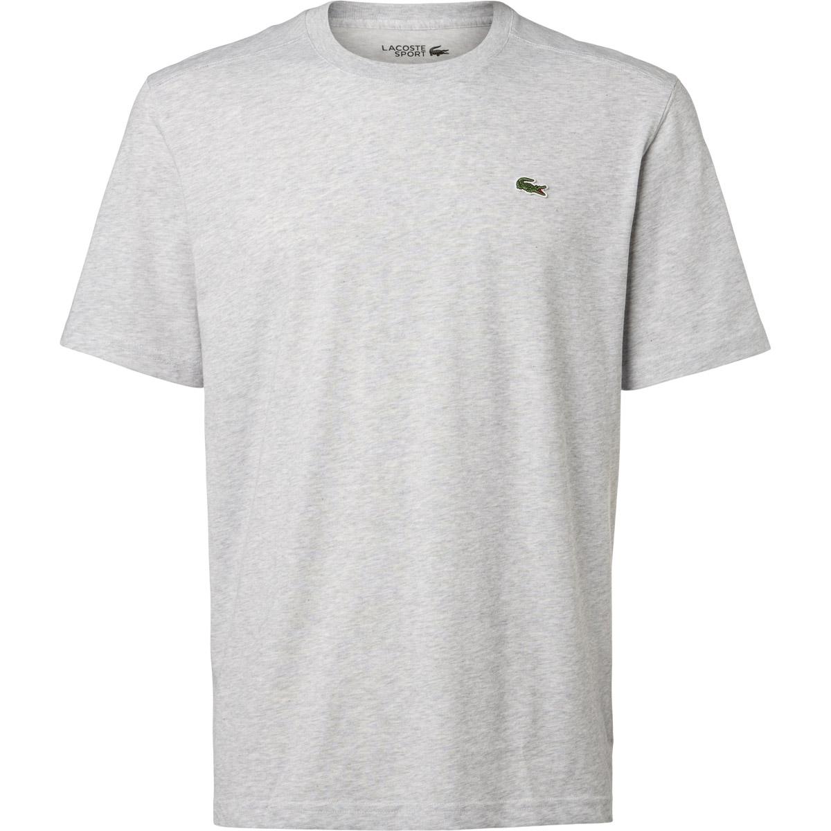 Lacoste Chest Logo T-shirt Herre CCA-Silver chine