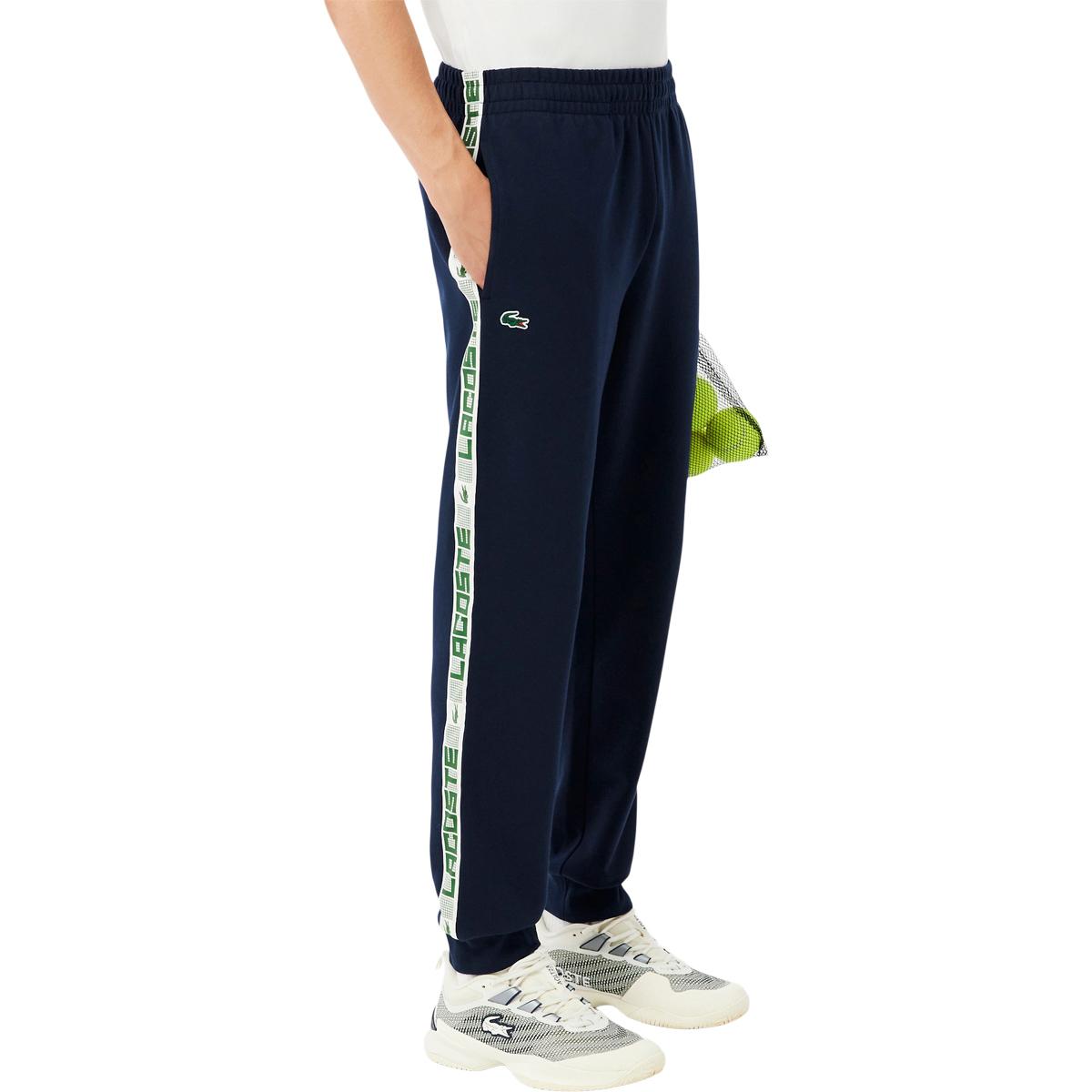 Lacoste Tennis Logo Stripe Treningsbukser Herre Navy