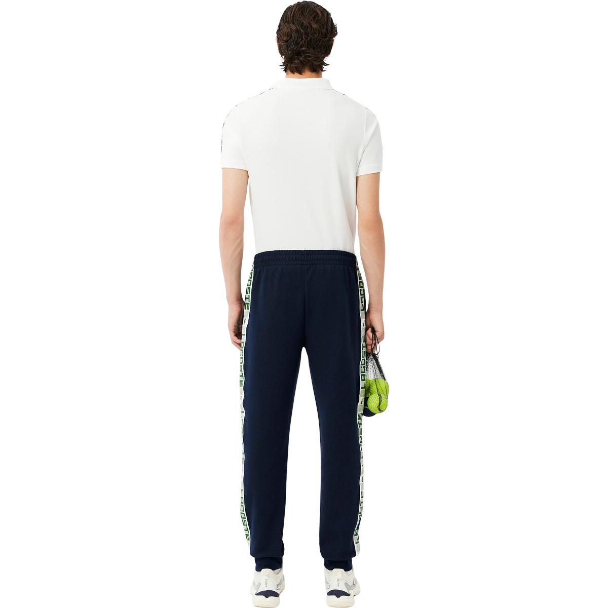 Lacoste Tennis Logo Stripe Treningsbukser Herre Navy