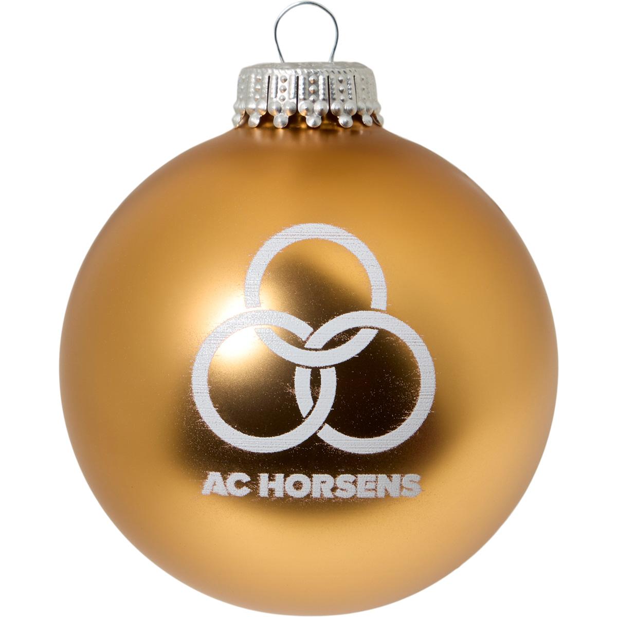 AC Horsens Julekugle Gold