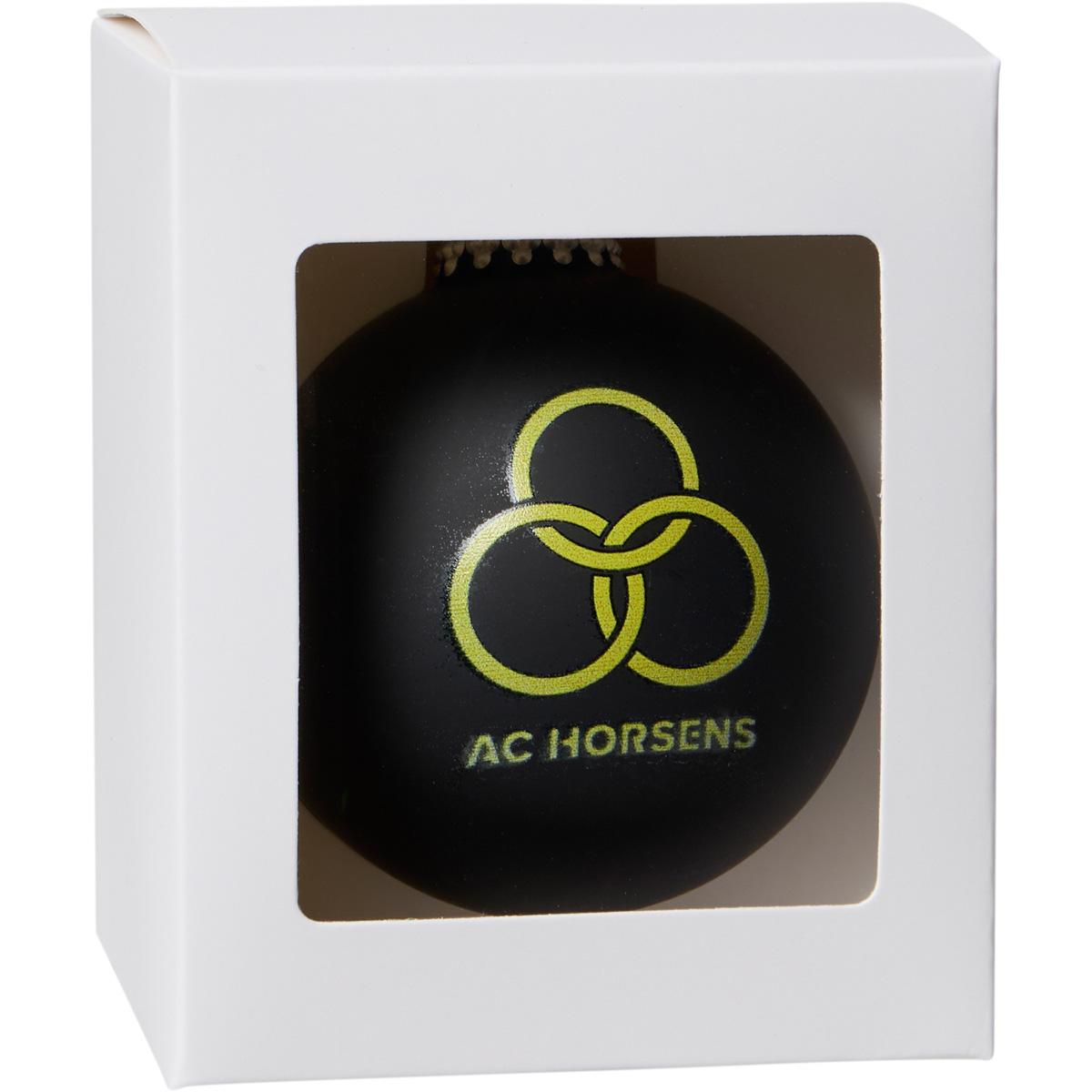 AC Horsens Julekugle Black