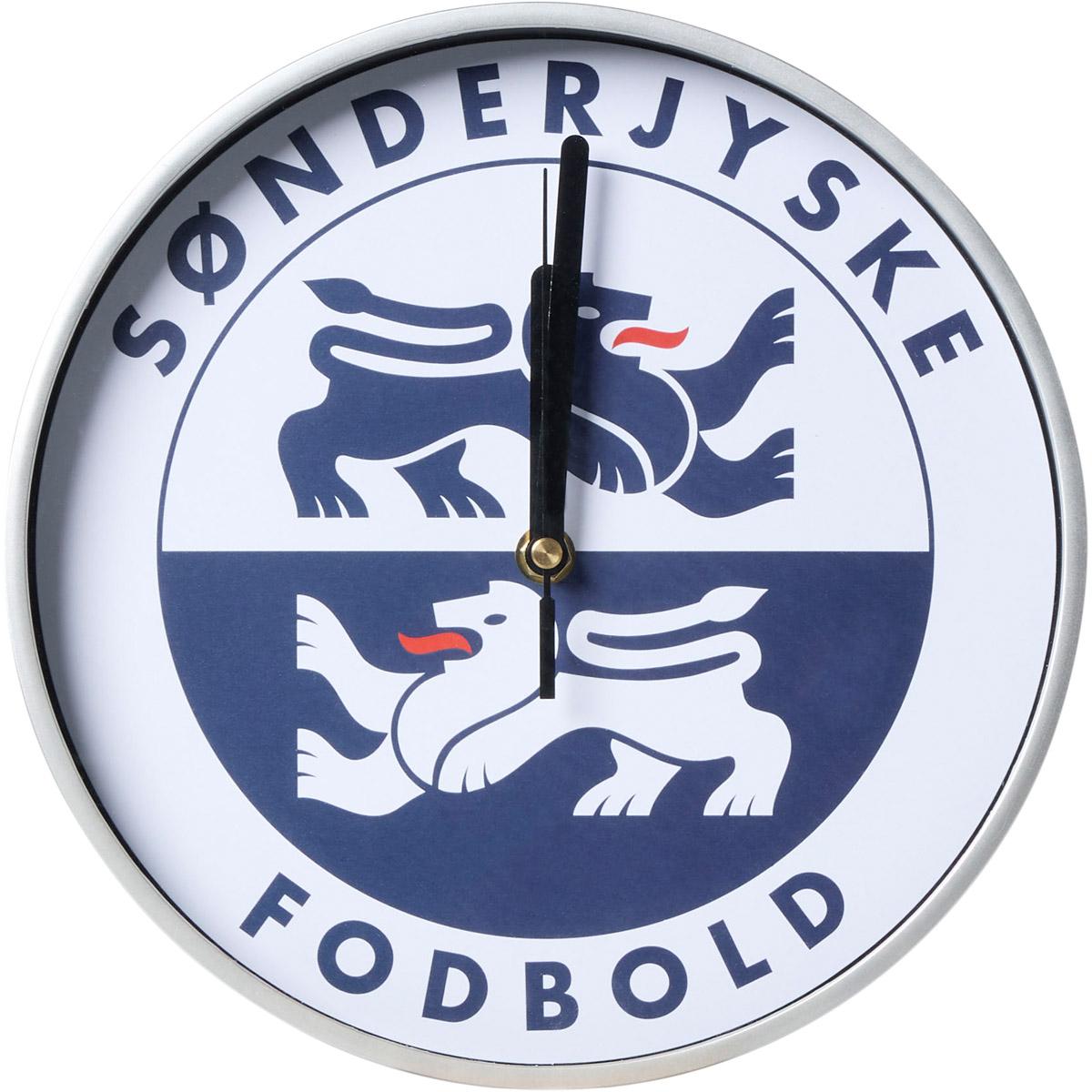 Sønderjyske Fodbold Veggklokke Logo